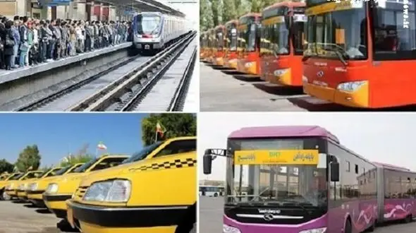 گران شدن کرایه‌های مترو، اتوبوس و تاکسی از اول اردیبهشت 