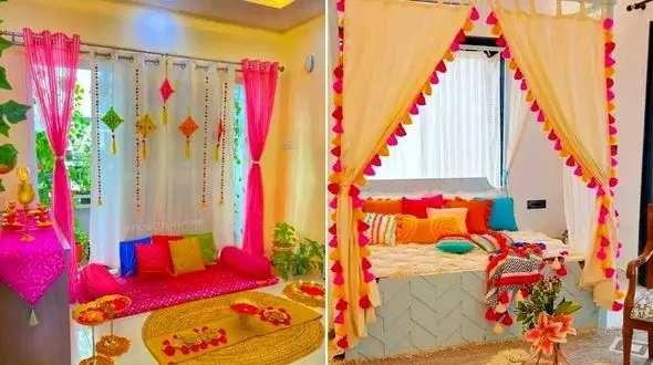 پرده‌ های منگوله‌ ای فانتزی؛ خلاقیت یا افراط؟ 15 نمونه جذاب