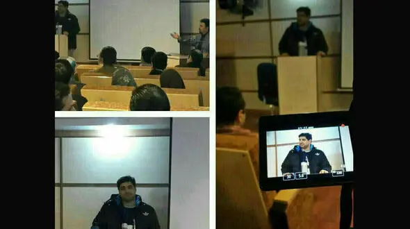 شهرام جزایری استاد شد! + عکس