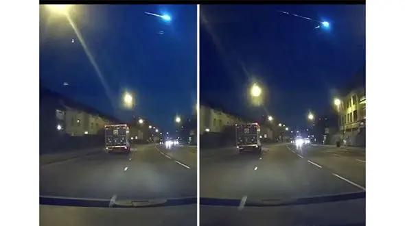 سقوط شهاب سنگ در استرالیا + فیلم و عکس