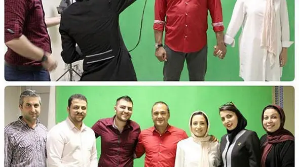 رامبد جوان و همسرش نگار جواهریان دست در دست هم! +عکس 