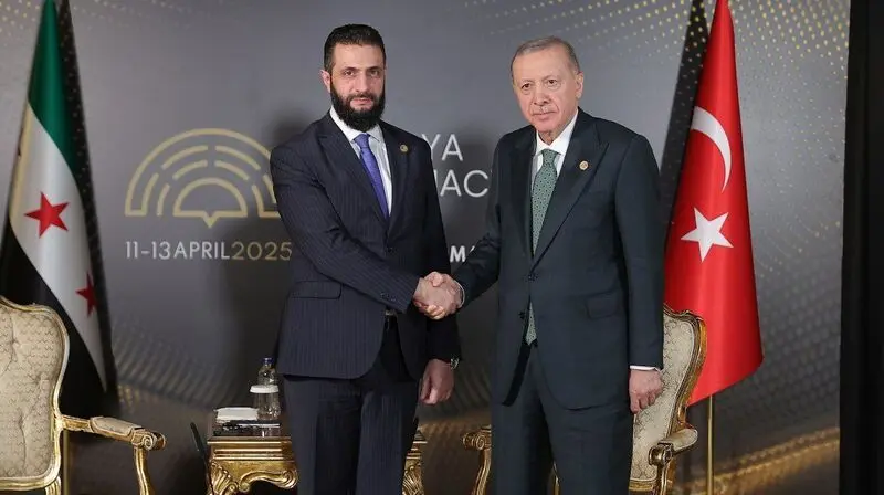 تصاویر؛ دیدار رهبران تحریرالشام و رئیس جمهور ترکیه