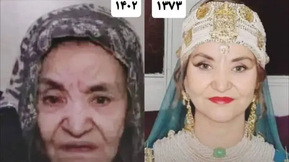این زن فارسی زبان 25 سال در زندان خانگی برادرش بود ! + فیلم و عکس شوک آور جوانی و پیری اش 