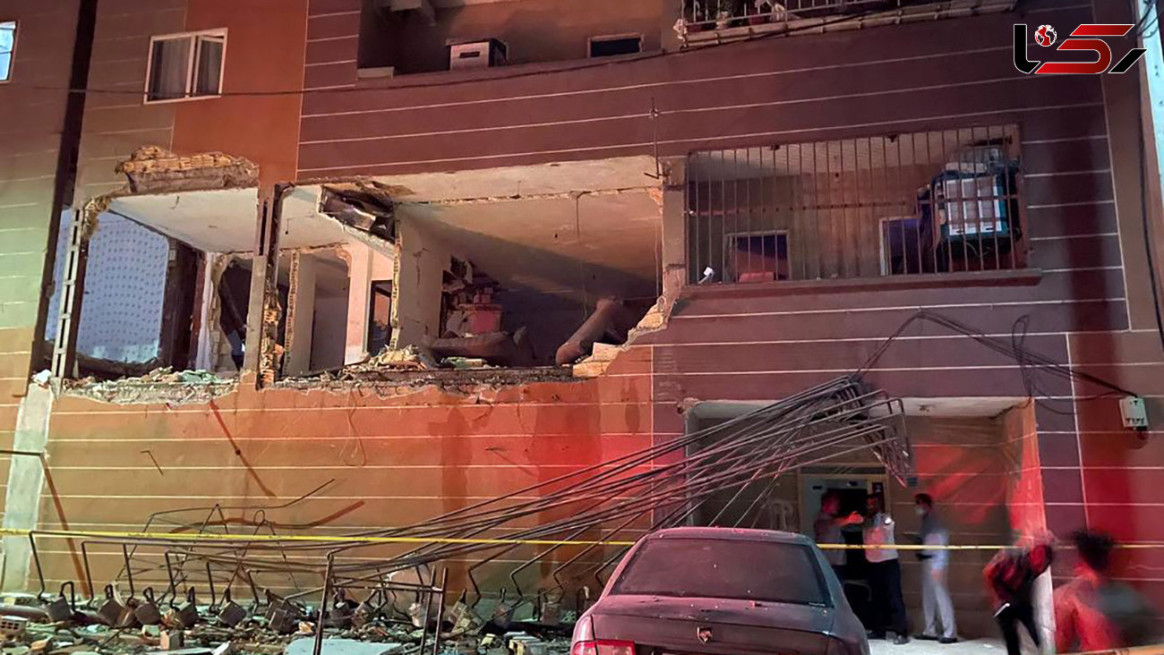 انفجار شدید در مسکن مهر خرم آباد / موج انفجار 6 تن را راهی بیمارستان کرد + عکس