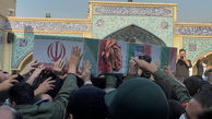 تشییع پیکر شهید داوود جعفری در تهران  