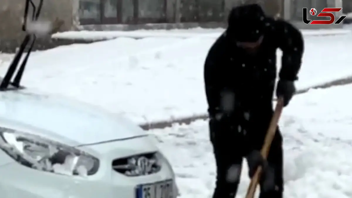 فیلم پوشش سفید برف در مناطق مرزی ترکیه