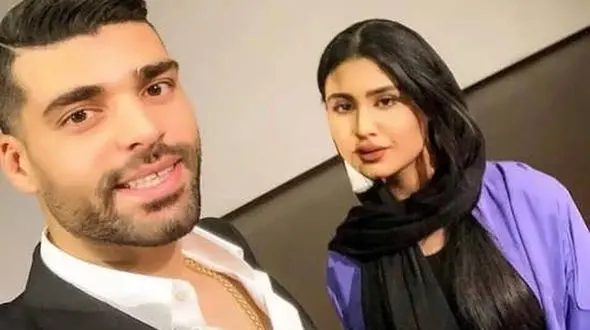 صمیمیت خانم بازیگر با مهدی طارمی + عکس