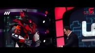 حمله ربات غول پیکر به مهران غفوریان در برنامه تلویزیونی! + فیلم 