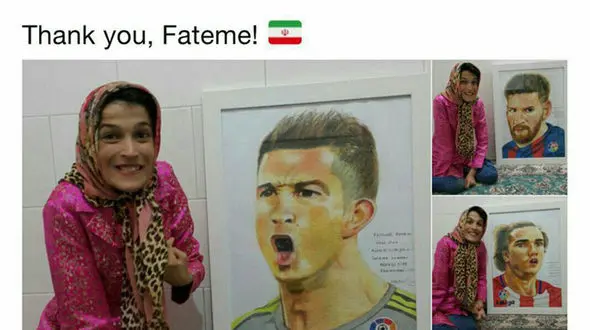 واکنش لالیگا به هنر دختر معلول ایرانی