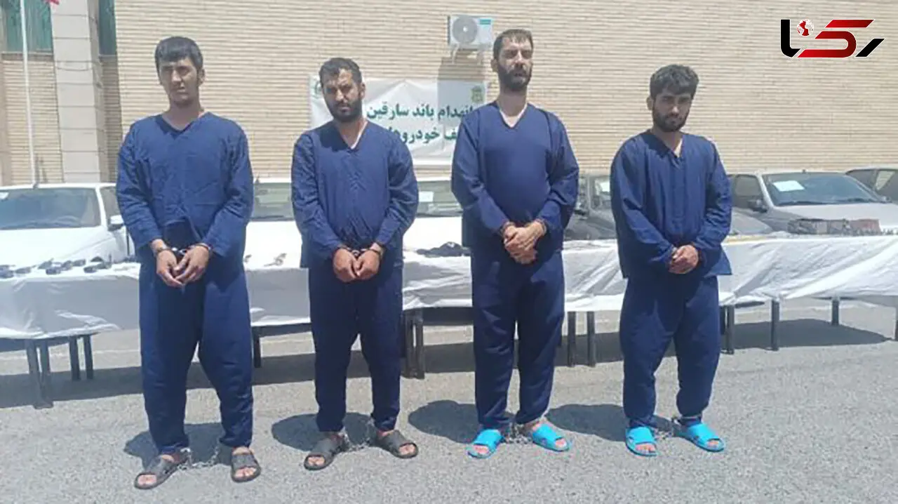این 4 سارق مسلح در ساوجبلاغ دزدی می کردند + عکس چهره باز