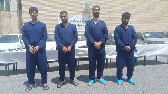 این 4 سارق مسلح در ساوجبلاغ دزدی می کردند + عکس چهره باز