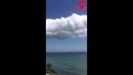 ویدیویی جالب و زیبا از حرکت چرخشی ابرها در آسمان+فیلم