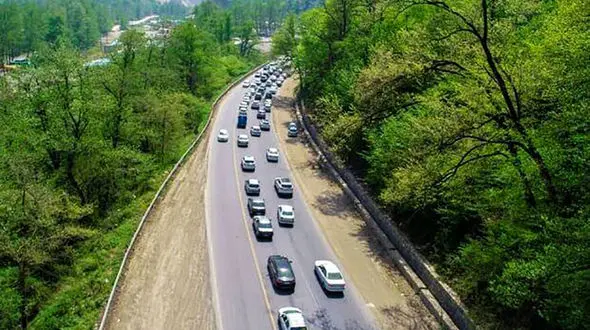 آخرین وضعیت ترافیک در کندوان 