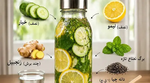 سبک زندگیت رو با این دتاکس ها عوض کن! / طرز تهیه 7 نوع دتاکس برای سلامت پوست + عکس