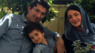 عکس خانوادگی شیلا خداداد در کنار همسر و فرزندش +عکس