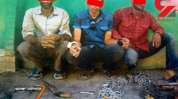 جولان جعفر جنی و 2 نوچه اش در شهرک های کارمندی + عکس