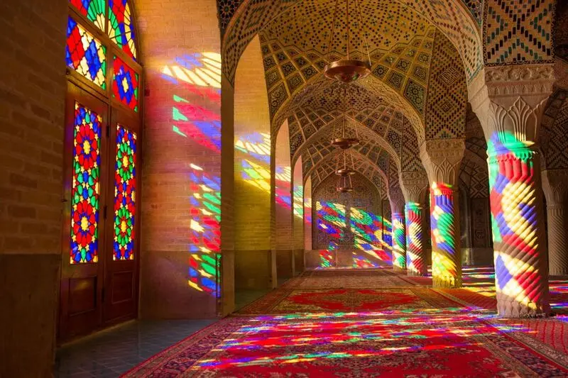 نورپردازی مسجد نصیرالملک