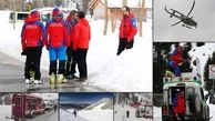 ده‌ها اسکی‌باز زیر بهمن کوه‌های آلپ ناپدید شدند + فیلم
