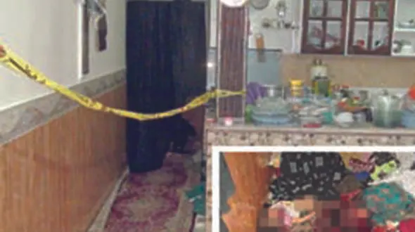 کودکان وحشت زده می لرزیدند / گفتگو با قاتلان مادر و دو کودک خردسالش در مشهد + عکس محل حادثه و متهمان