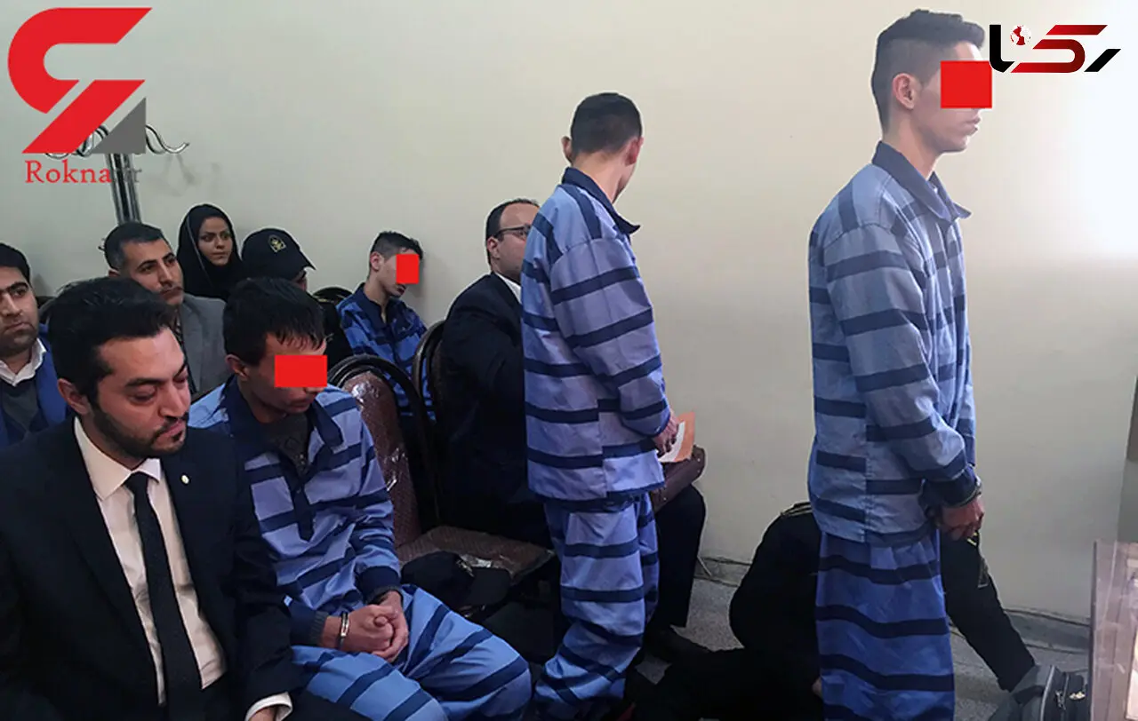 محاکمه 2 قاتل زیر 18 سال  در دادگاه اطفال / این دو پسر در توطئه ارتباط یک جوان با زن شرکت داشتند+عکس