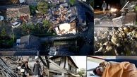 20 تصویر از شدیدترین زمین لرزه پس از فاجعه سونامی گذشته در ژاپن