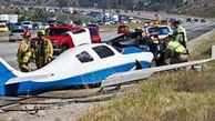 تصادف مرگبار هواپیما با خودرو