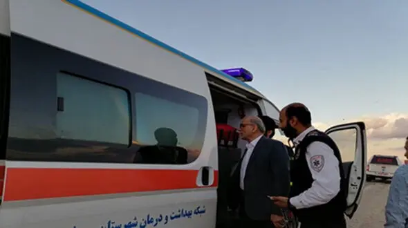 رئیس اورژانس کشور، نخستین امدادگر حادثه رانندگی در محور سمنان