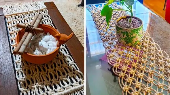 جدیدترین مدل‌ های رانر مکرومه؛ 15 طرح ایده‌ آل برای میزهای شما