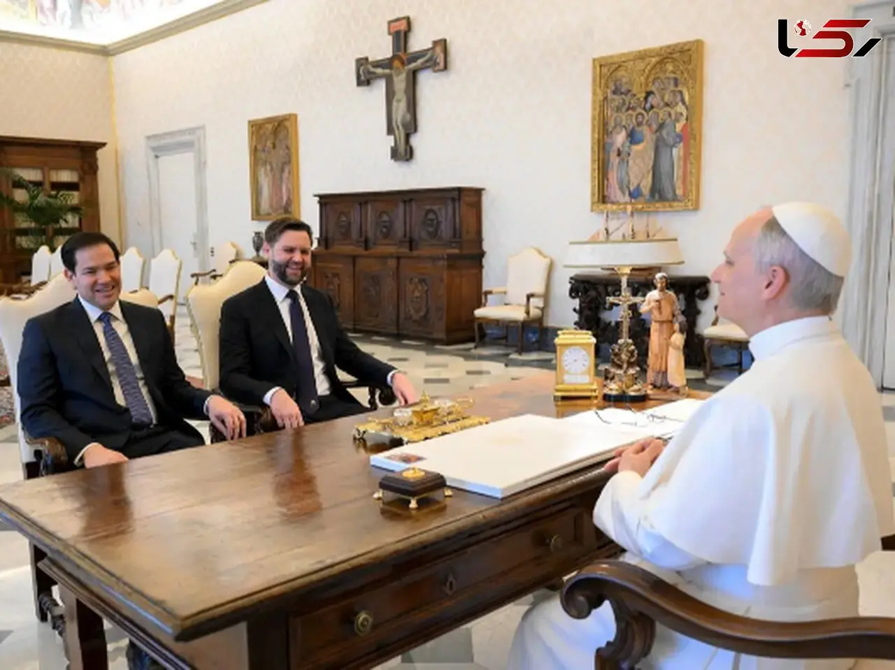 اولین پاپ آمریکایی به دعوت ترامپ وارد کاخ سفید شد