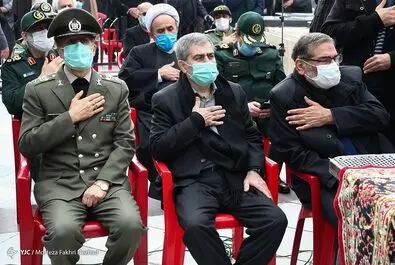  مراسم تشییع شهید فخری زاده با حضور فرماندهان عالی نیرو‌های مسلح صبح دوشنبه ۱۰ آذر ۱۳۹۹ در ستاد وزارت دفاع‎ برگزار شد. 