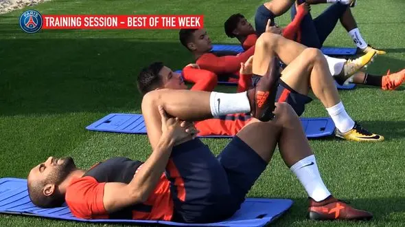 ریکاوری و بدنسازی بازیکنان پاری سن ژرمن+فیلم