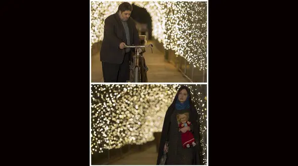 بازیگر زن ترکیه در کنار فرهاد اصلانی +عکس 