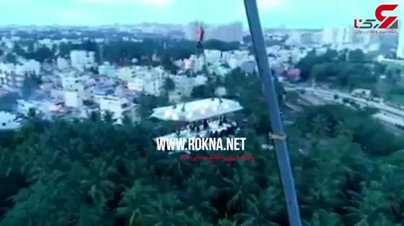 غذاخوردن در این رستوران جرات می‌خواهد! + فیلم 