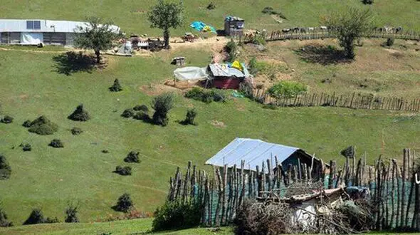 برف پاییزی، نقاشی طبیعت بر دشت دومن + فیلم