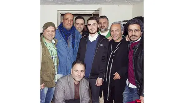 نوه امام در جمع تئاتری ها +عکس