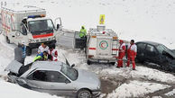  امدادرسانی به بیش از 130 نفر از متاثرین در برف و کولاک/ اسکان 111 نفر
