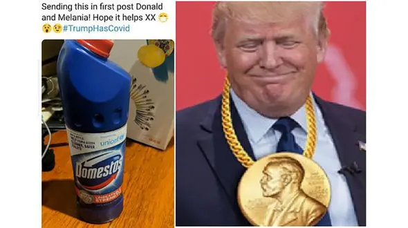 توصیه کرونایی آمریکایی ها به ترامپ