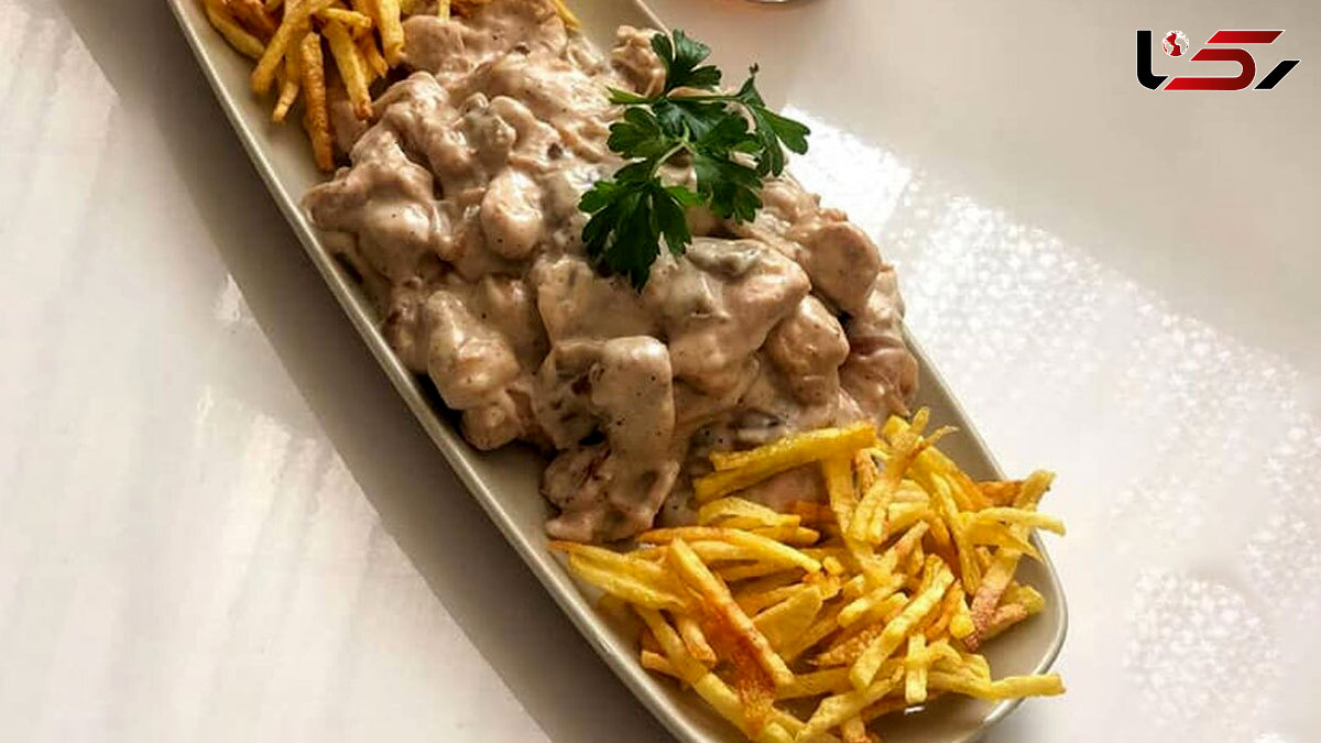 طرز تهیه بیف استراگانف + فیلم