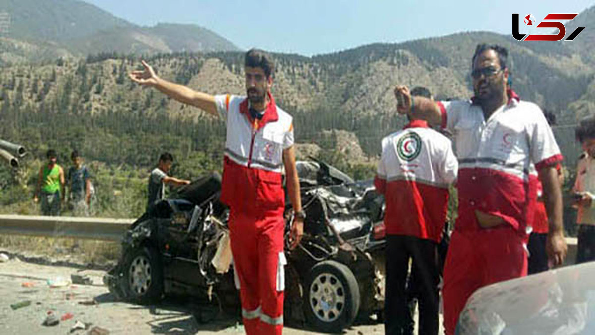 پرسه زنی شوم مرگ در جاده هراز + عکس 