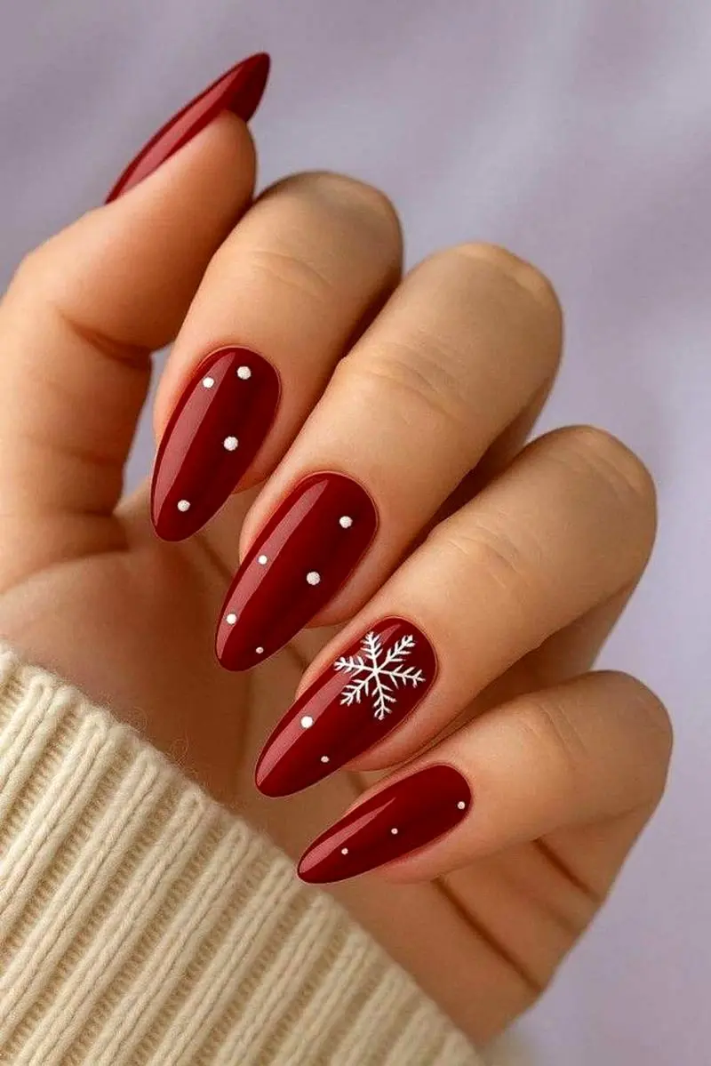 ناخن زمستانی | 30 طرح ناخن زمستانی ساده و شیک مناسب عروسی و تولد و حتی روزمره در تنوع بالا