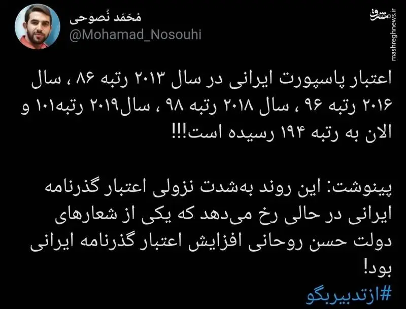 پاسپورت ایرانی