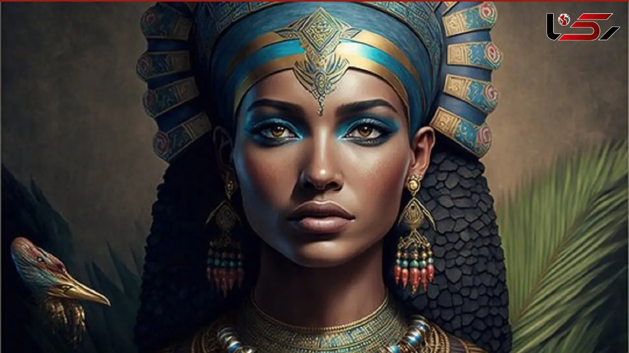طراحی چهره واقعی بانو نفرتیتی همسر آخناتون فرعون دوران حضرت یوسف با هوش مصنوعی+عکس