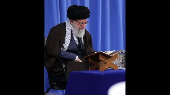 اتفاق جالب در محفل انس با قرآن در حضور رهبر معظم انقلاب+فیلم