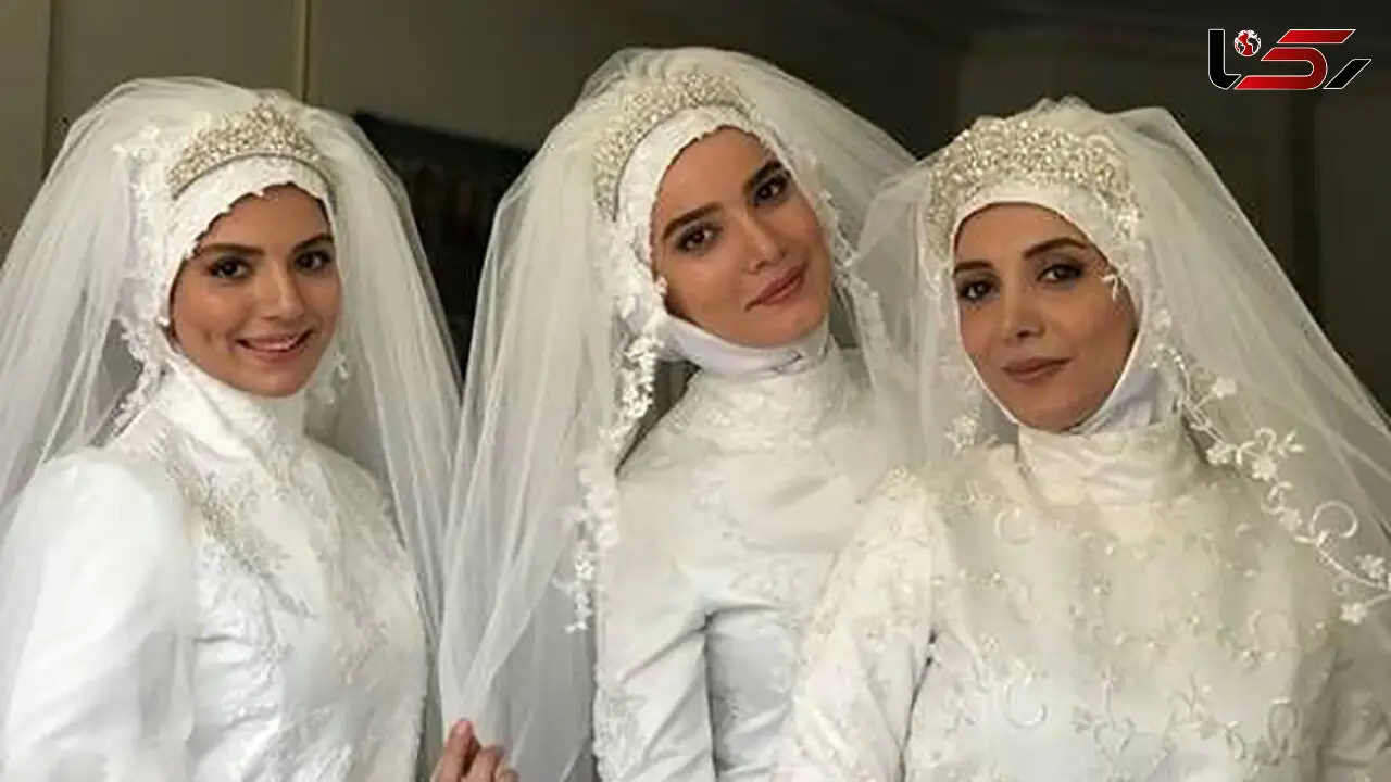 عکس های رویایی لباس عروس و دسته گل خانم بازیگران ایرانی ! / کدام جذابترند ! 