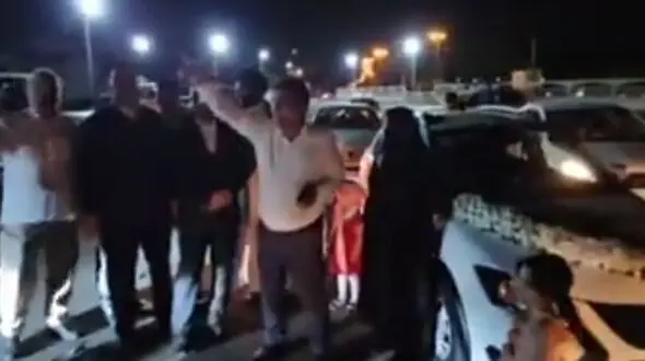 فیلم جشن عروسی متفاوت ایرانی‌ها در شب موشک باران  تهران !