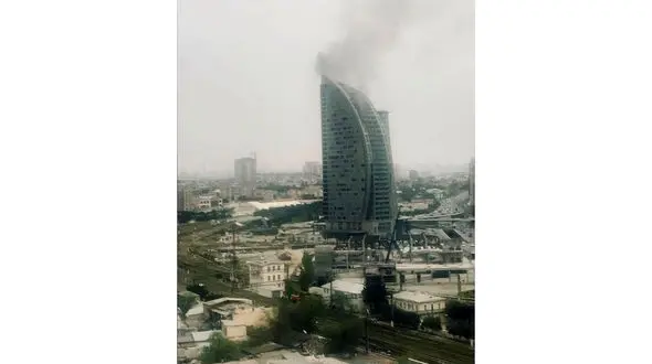 باز هم آتش‌سوزی در برج ترامپ + عکس