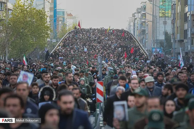 آئین تشییع «حاج قاسم سلیمانی »