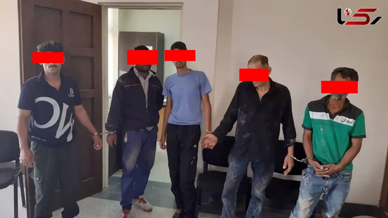 دستگیری 5 سارق سیم‌ برق در مشکین‌ شهر