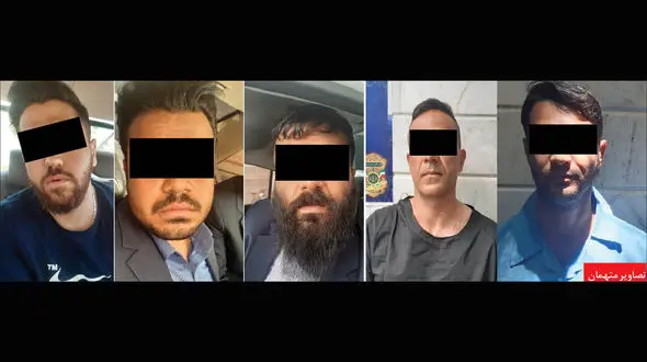 عکس 5 مرد که گروگانگیران طلایی مشهد هستند! / آنها پلیس بودند؟! + جزییات