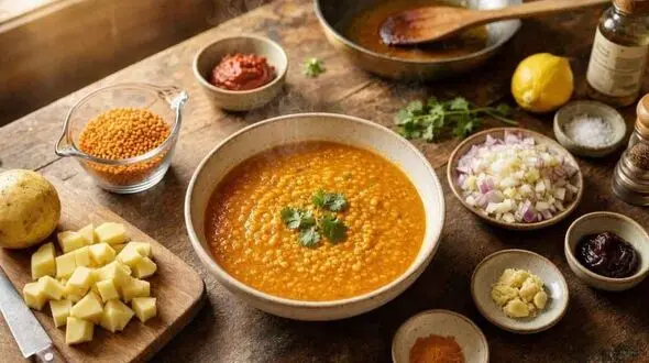 راز خوشمزگی خوراک دال عدس جنوبی؛ دستور پختی آسان و متفاوت